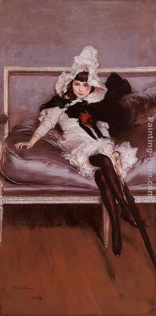 Giovanni Boldini Portrait of Giovinetta Errazuriz